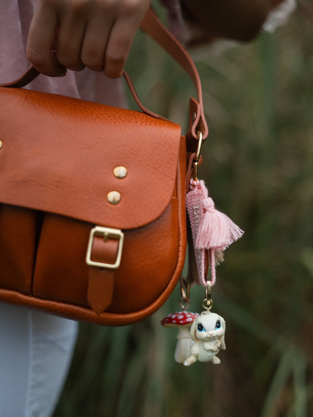 Lapin Bijoux On Soft Blossom Pink Lanyard