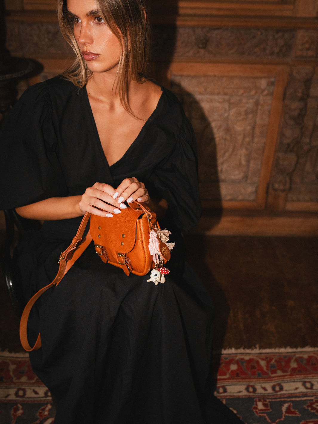 Toadstool Bijoux On Toffee & Chocolate Lanyard