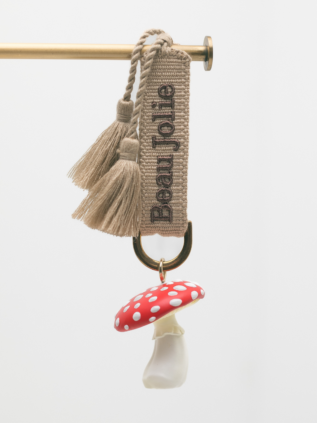 Toadstool Bijoux On Toffee & Chocolate Lanyard