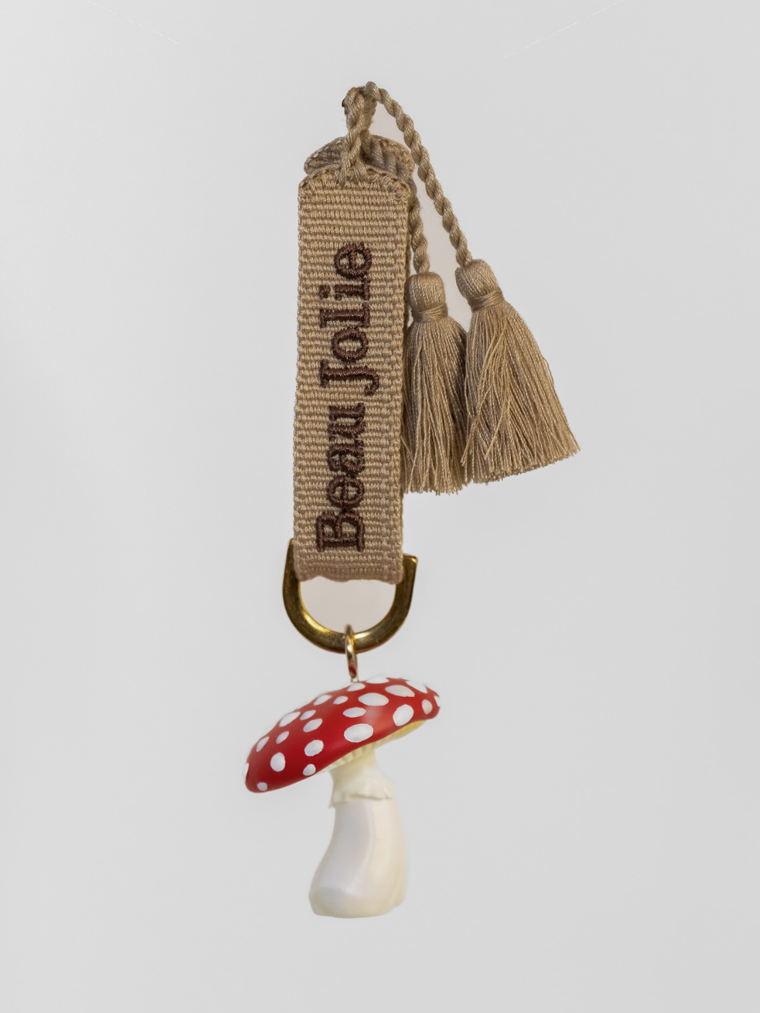 Toadstool Bijoux On Toffee & Chocolate Lanyard