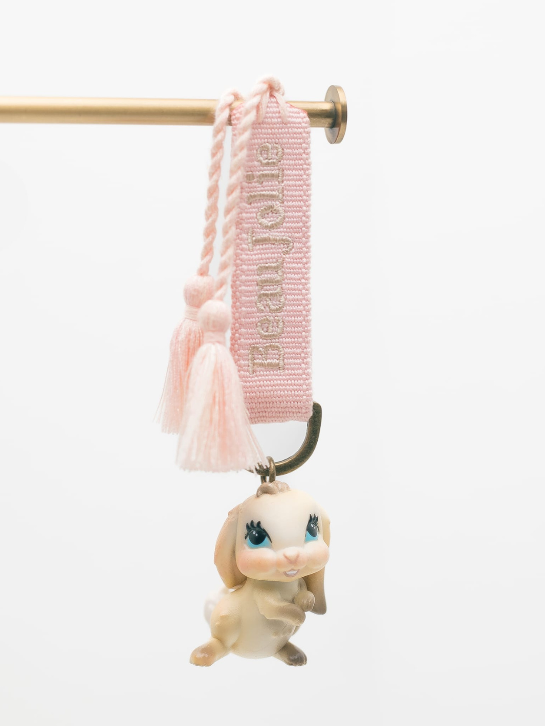 Lapin Bijoux On Soft Blossom Pink Lanyard