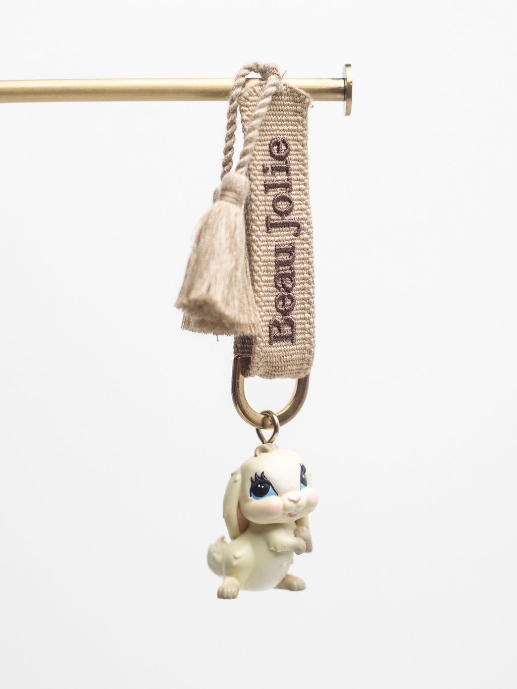 Lapin Bijoux On Toffee & Chocolate Lanyard