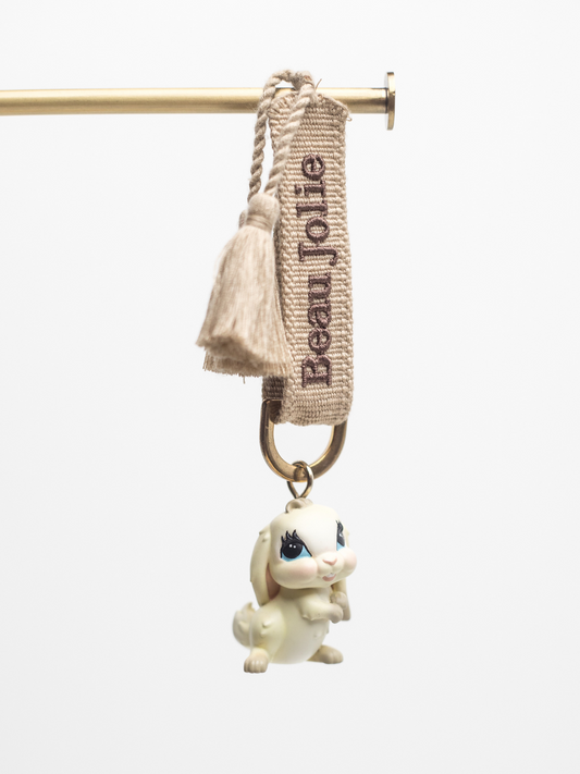Lapin Bijoux On Toffee & Chocolate Lanyard