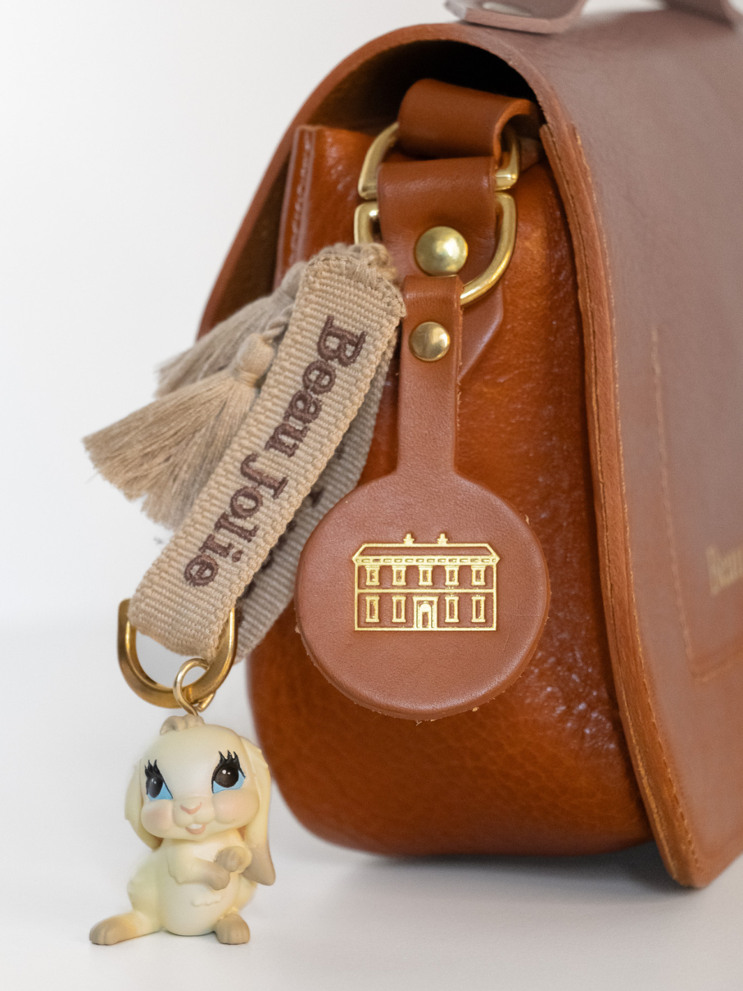 Lapin Bijoux On Toffee & Chocolate Lanyard