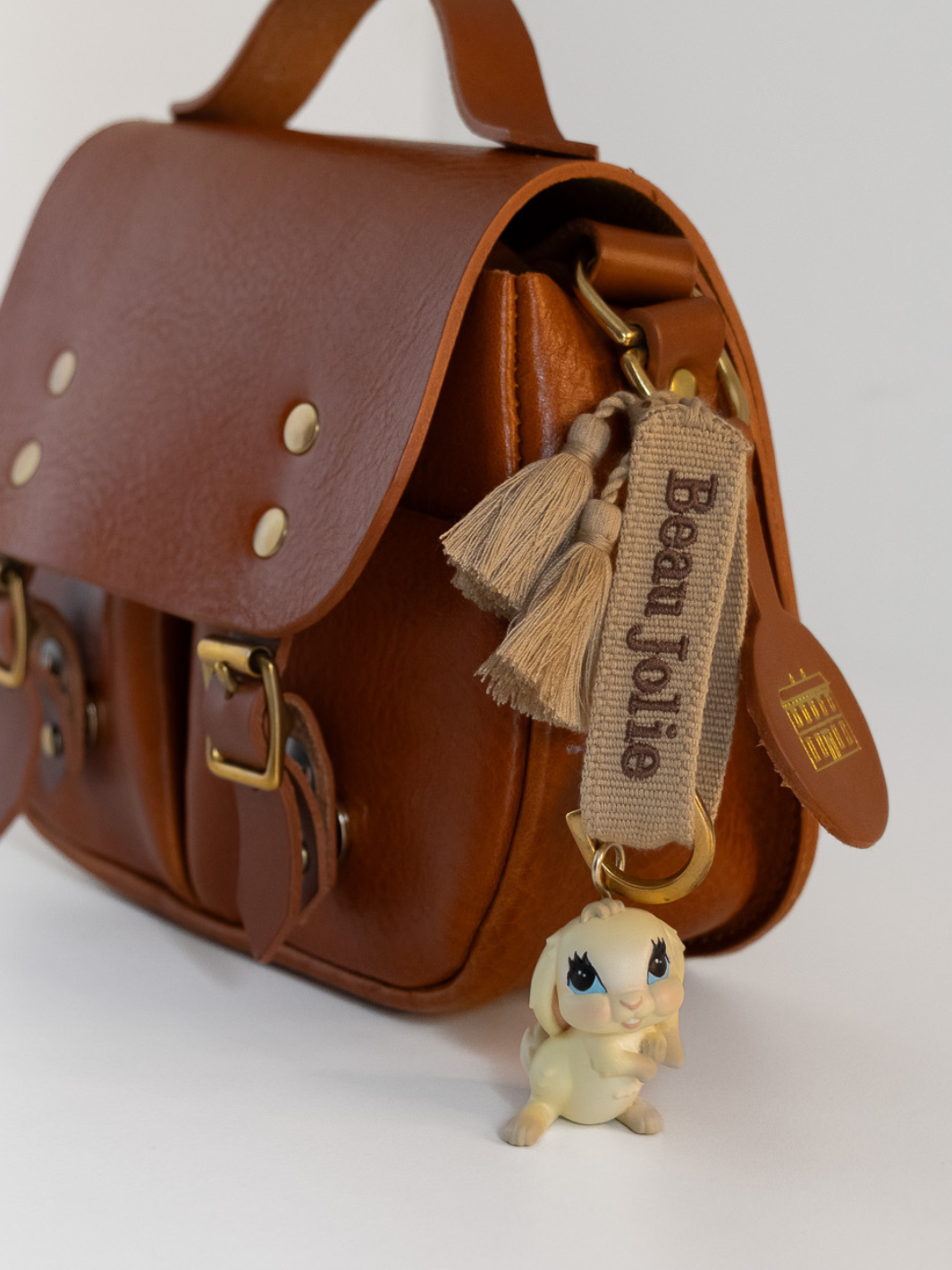 Lapin Bijoux On Toffee & Chocolate Lanyard