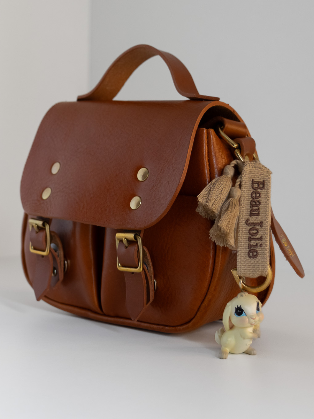 Lapin Bijoux On Toffee & Chocolate Lanyard