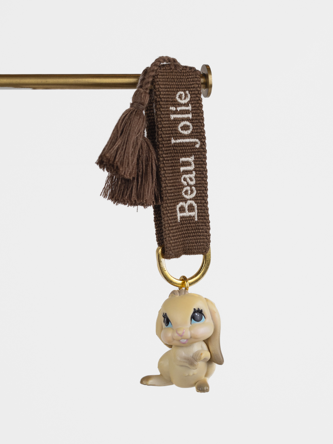 Lapin Bijoux On Chocolate & Ivory Lanyard