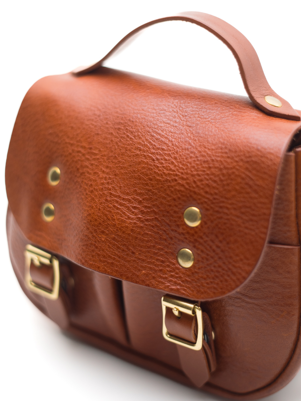 Beau Jolie Cross Body Satchel With Gold