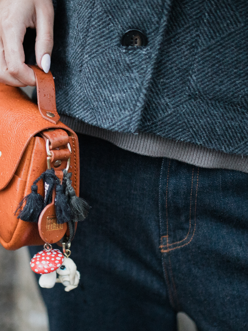 Lapin Bijoux On Forest Green Lanyard