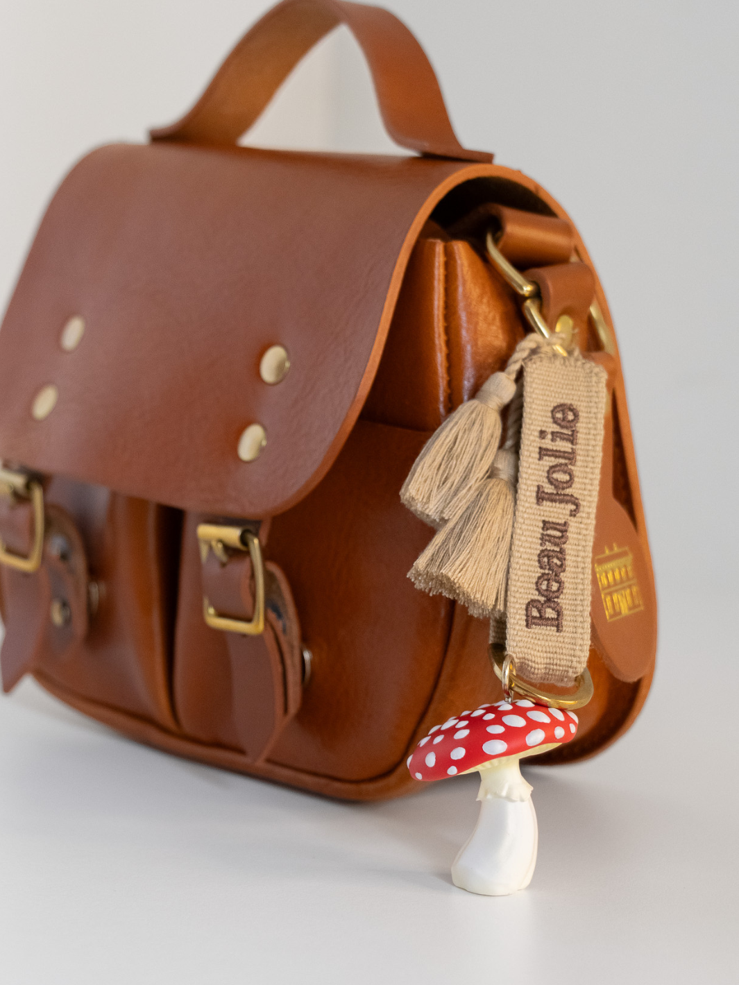 Toadstool Bijoux On Toffee & Chocolate Lanyard