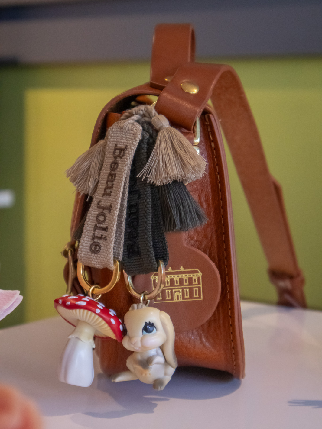 Toadstool Bijoux On Toffee & Chocolate Lanyard