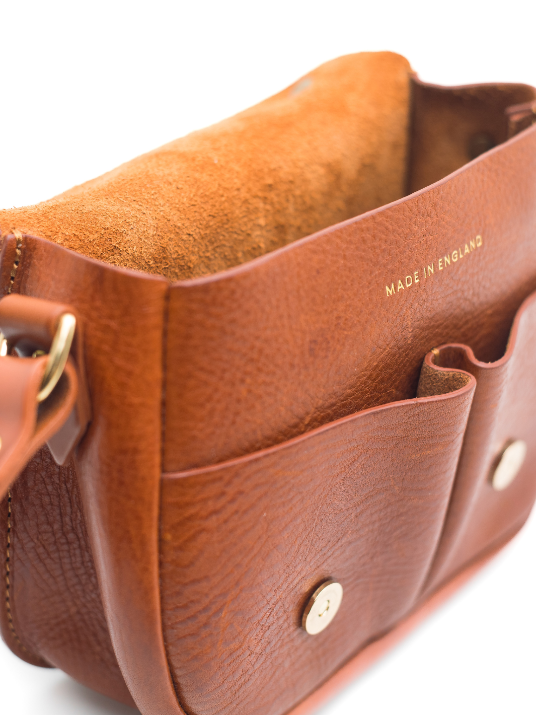 Beau Jolie Cross Body Satchel With Gold